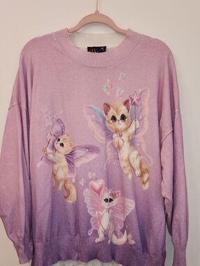 dELiA*s Kitty Fairyland Sweater